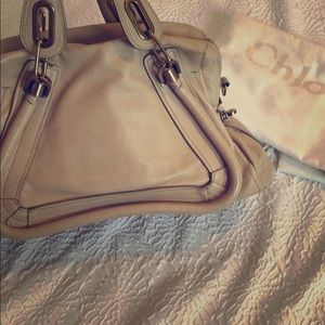 Chloe medium paraty in light pinkish nude!